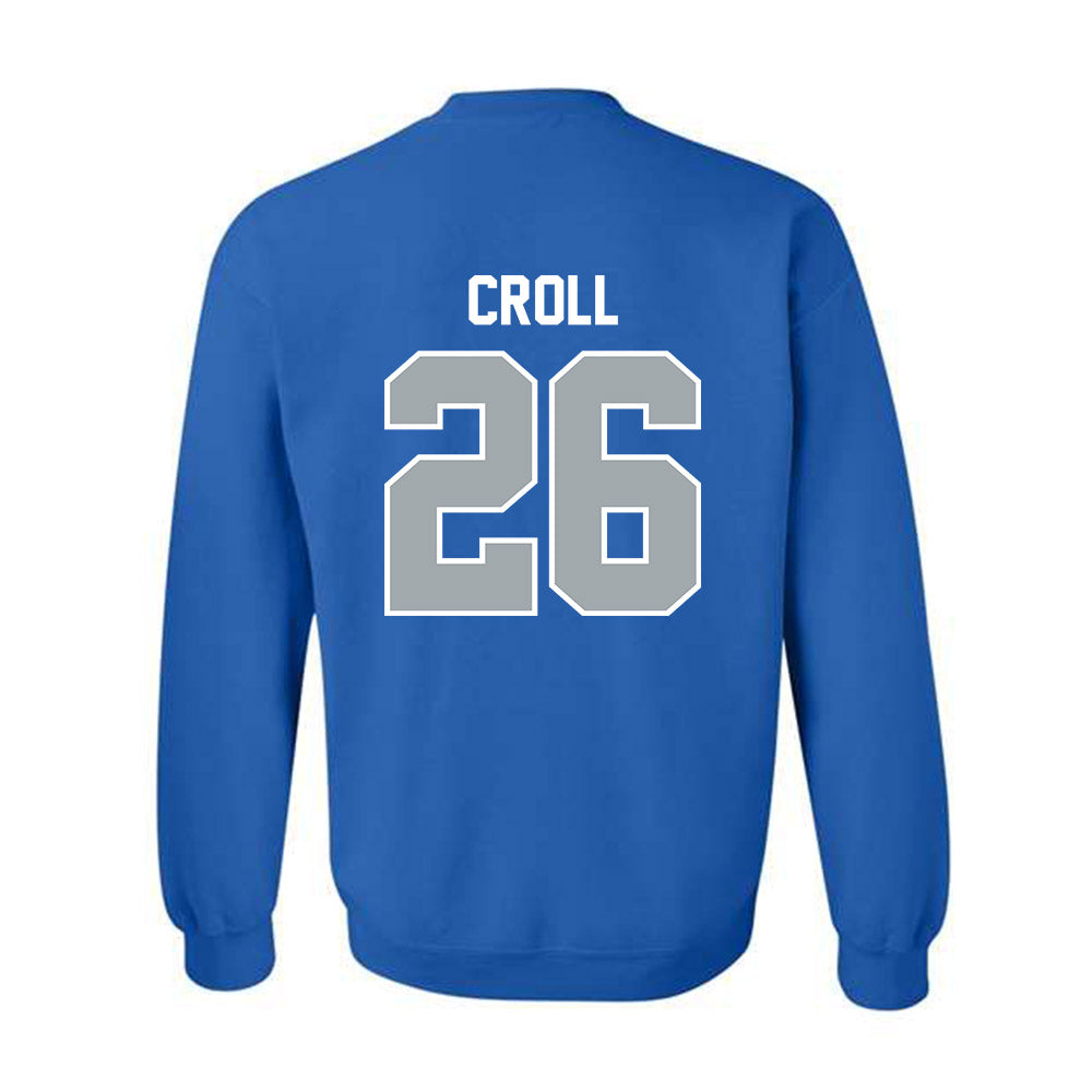 CNU - NCAA Baseball : Gus Croll - Classic Shersey Crewneck Sweatshirt-1