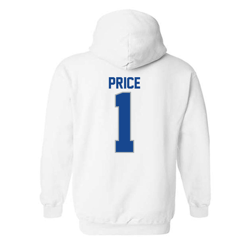 CNU - NCAA Women's Volleyball : Kensie Price - Classic Shersey Hooded Sweatshirt-1