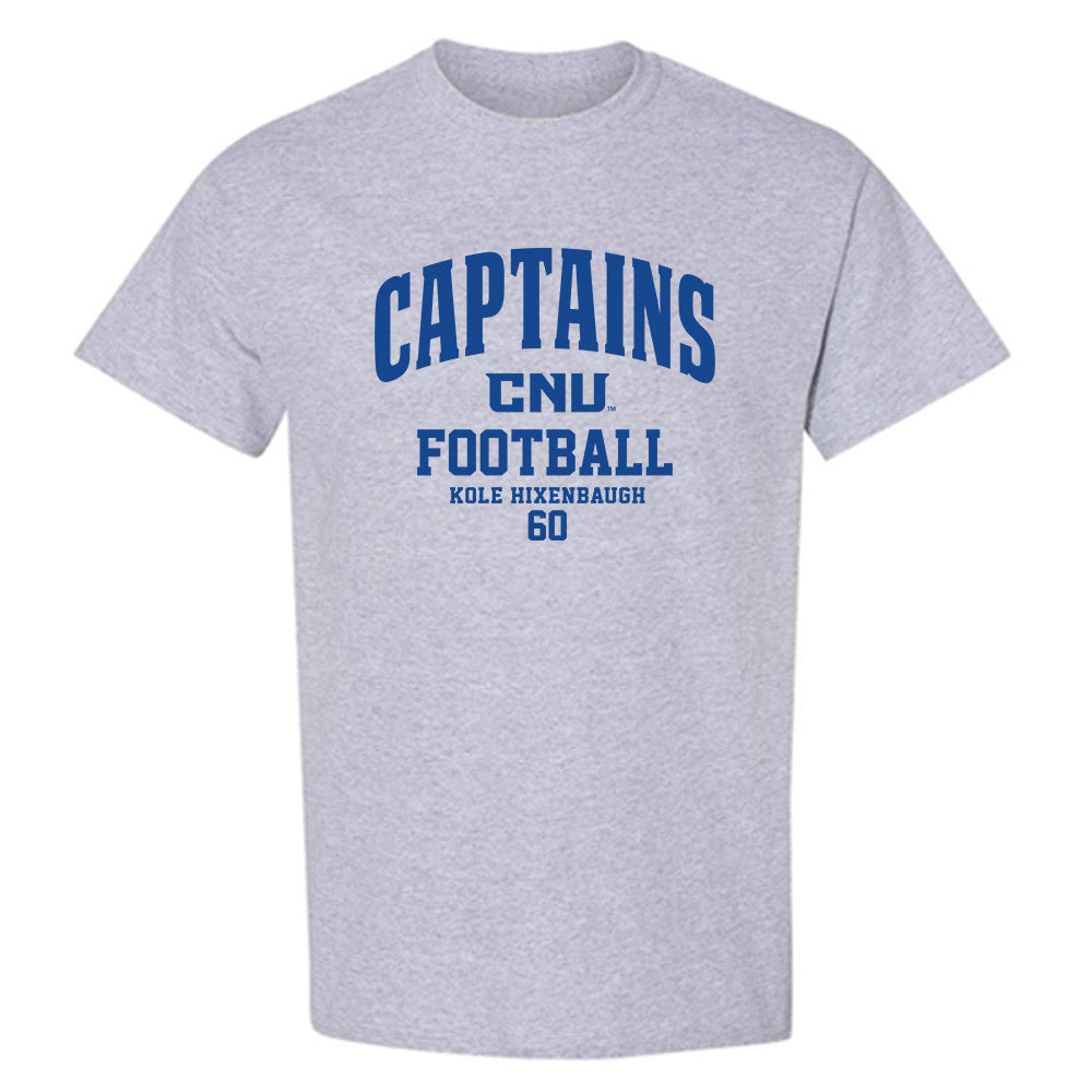 CNU - NCAA Football : Kole Hixenbaugh - Classic Fashion Shersey T-Shirt-0