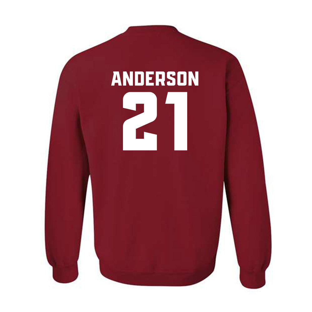 DU - NCAA Men's Ice Hockey : Kent Anderson - Classic Fashion Shersey Crewneck Sweatshirt-1