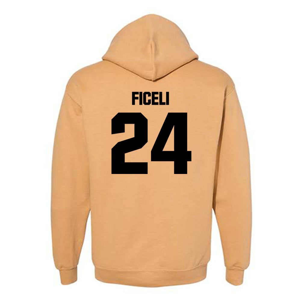 DU - NCAA Men's Lacrosse : Luke Ficeli - Sports Shersey Hooded Sweatshirt-1