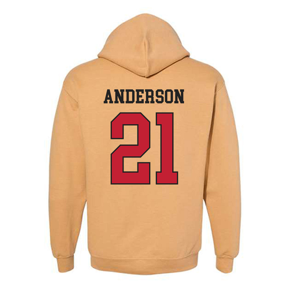 DU - NCAA Men's Ice Hockey : Kent Anderson - Classic Shersey Hooded Sweatshirt-1