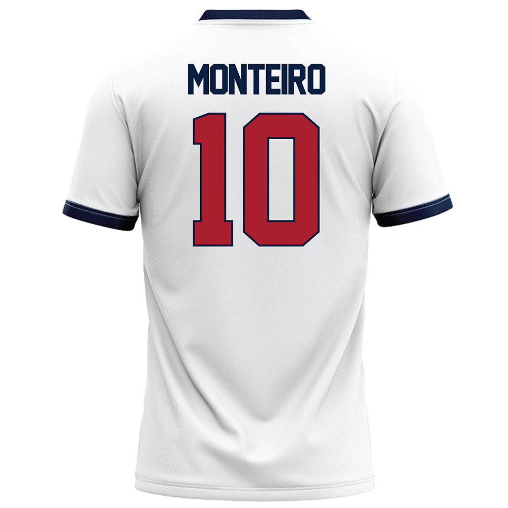 Liberty - NCAA Football : Jon Monteiro - White Football Jersey-1