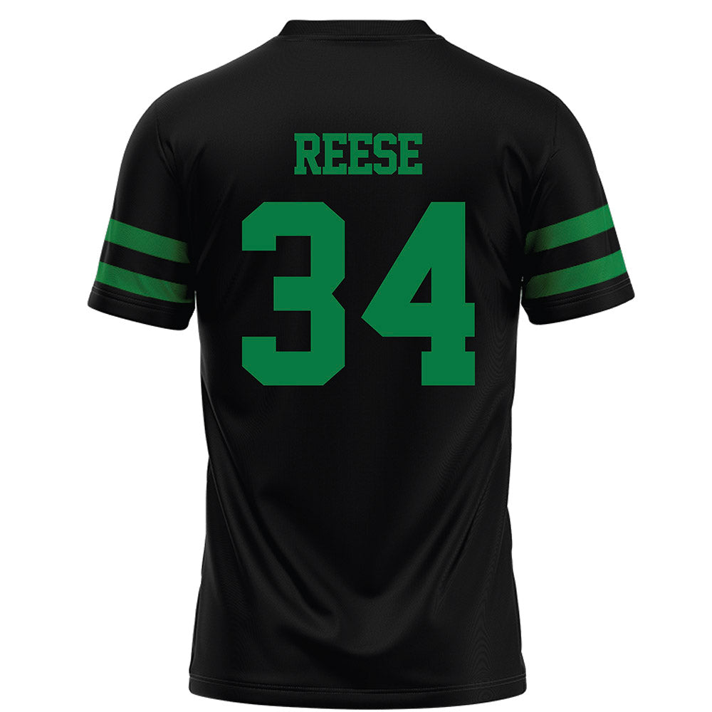 North Texas - NCAA Football : Brenden Reese - Black Football Jersey-1