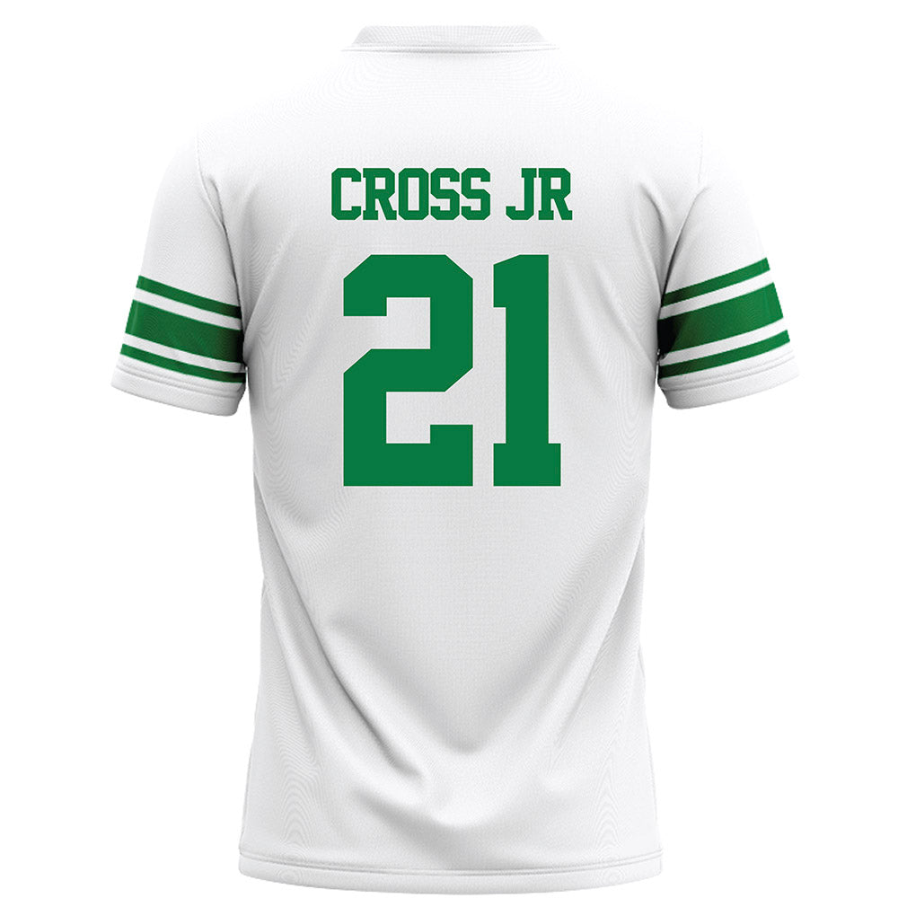 North Texas - NCAA Football : Jason Cross Jr - White Football Jersey-1