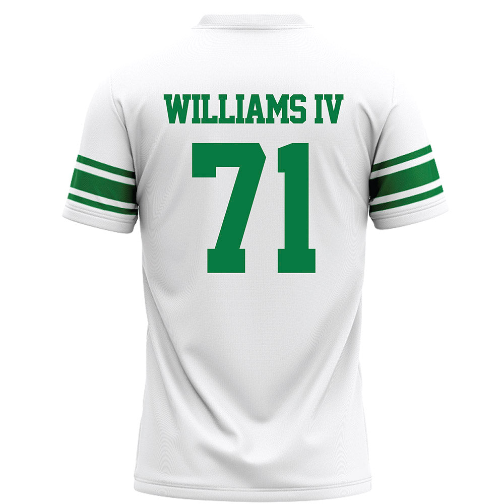 North Texas - NCAA Football : Johnny Williams IV - White Football Jersey-1