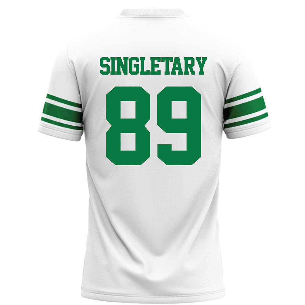North Texas - NCAA Football : Jerious Singletary - White Football Jersey-1