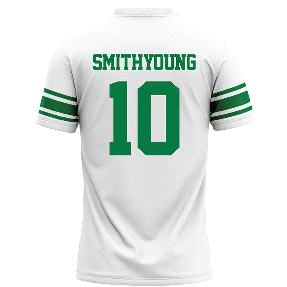 North Texas - NCAA Football : Patrick Smith-Young - White Football Jersey-1