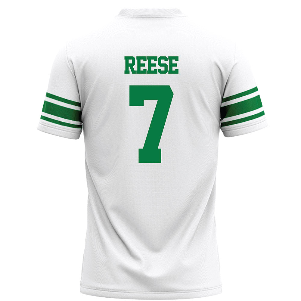 North Texas - NCAA Football : Max Reese - White Football Jersey-1