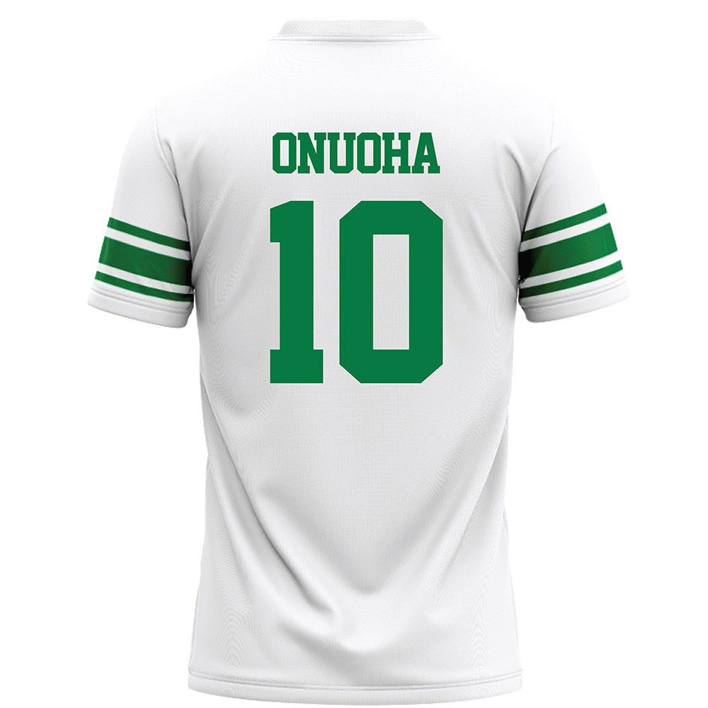North Texas - NCAA Football : David Onuoha - White Football Jersey-1