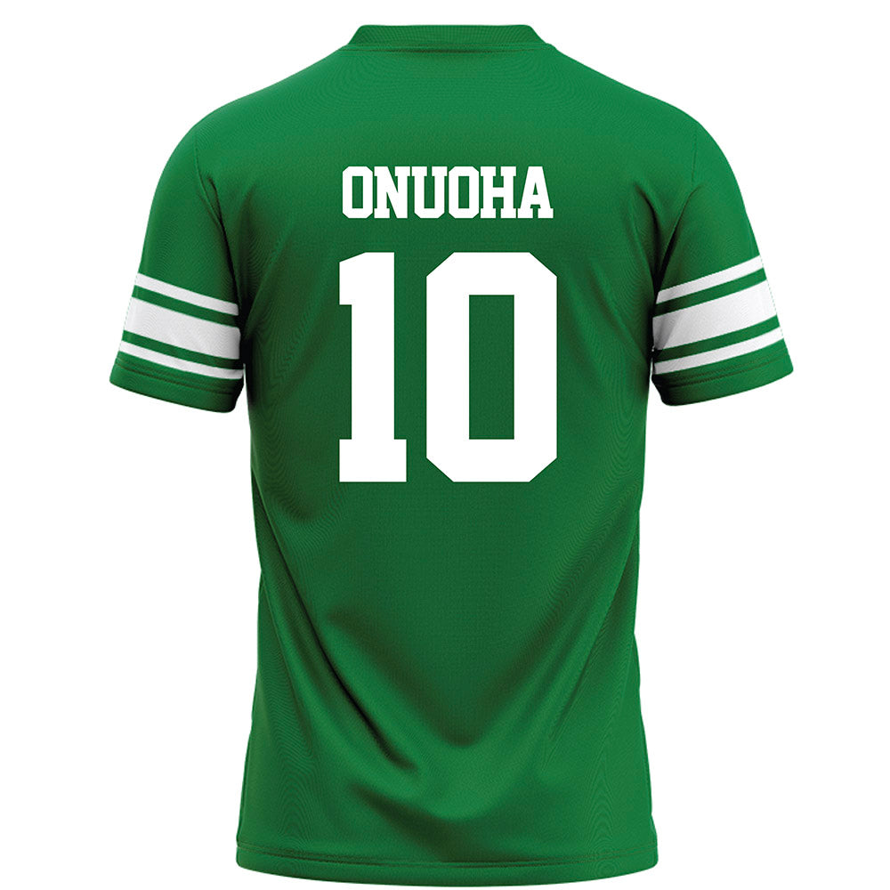 North Texas - NCAA Football : David Onuoha - Green Football Jersey-1