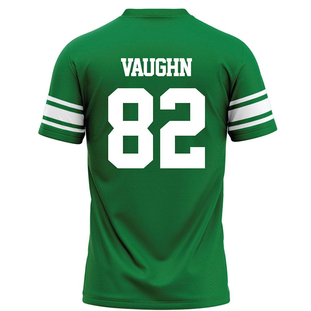 North Texas - NCAA Football : Connor Vaughn - Green Football Jersey-1
