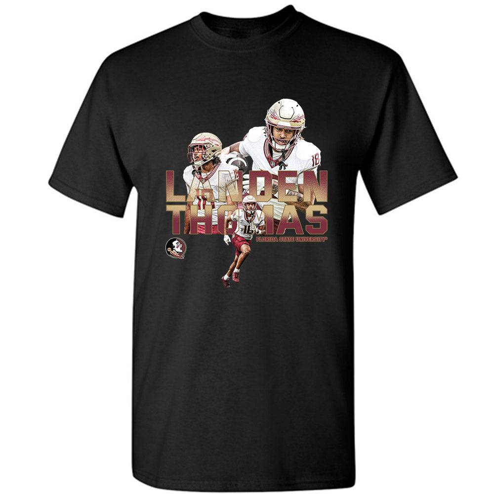 FSU - NCAA Football : Landen Thomas - T-Shirt Player Collage