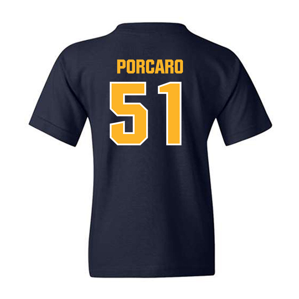 UW Eau Claire - NCAA Football : Frank Porcaro - Classic Shersey Youth T-Shirt-1