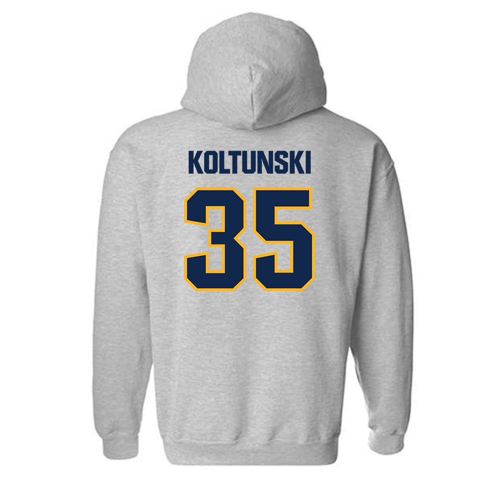 UW Eau Claire - NCAA Football : Tanner Koltunski - Classic Shersey Hooded Sweatshirt-1