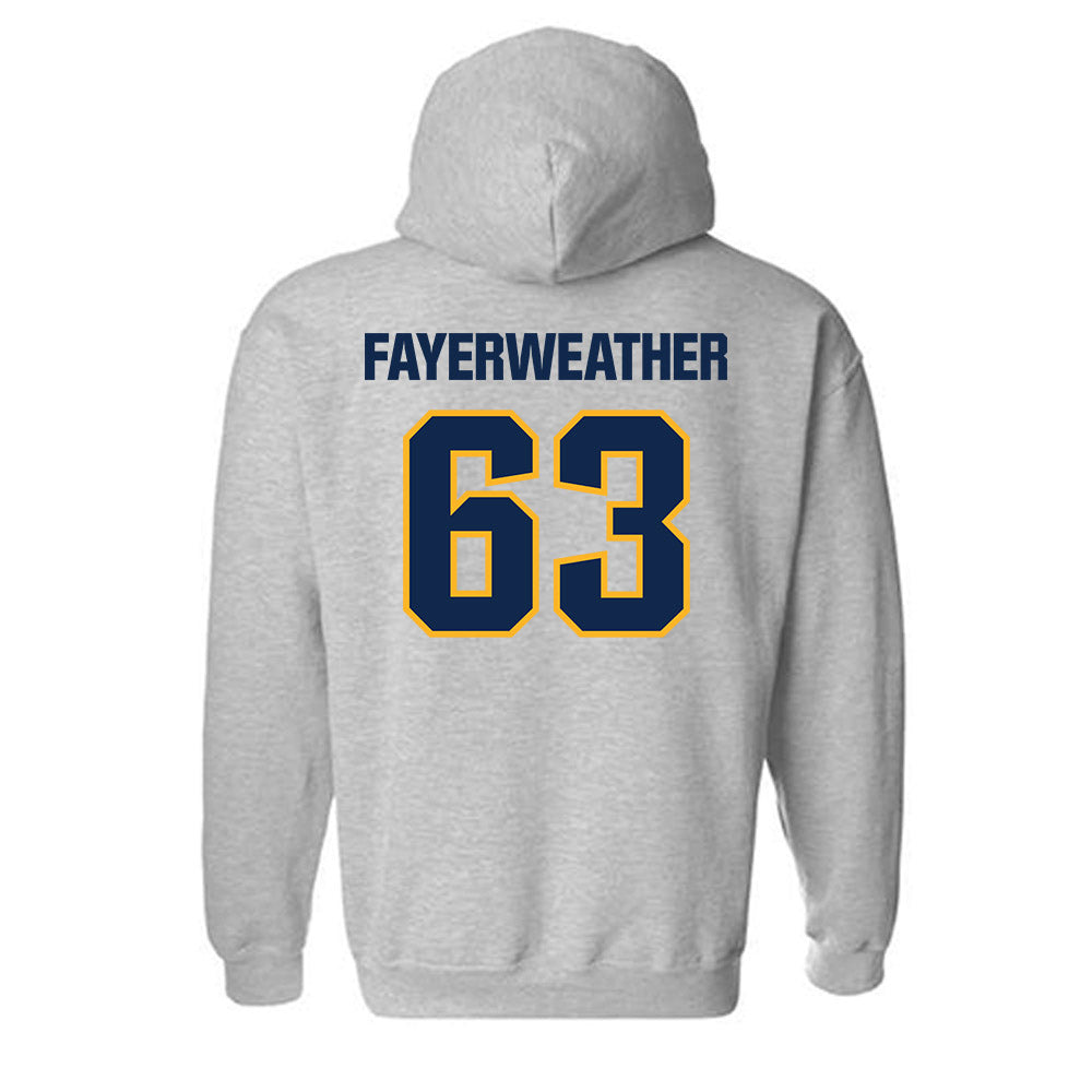 UW Eau Claire - NCAA Football : Blake Fayerweather - Classic Shersey Hooded Sweatshirt-1