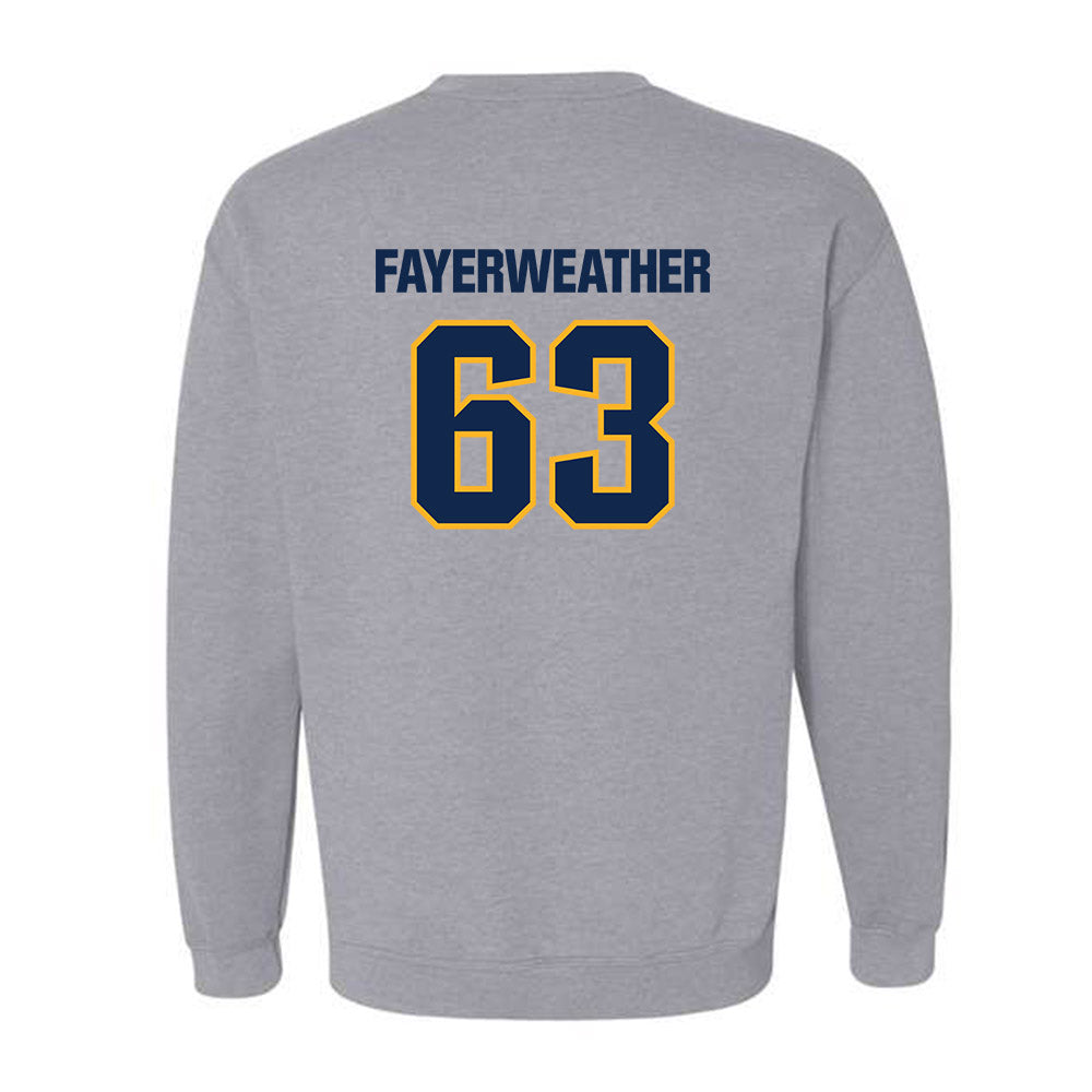 UW Eau Claire - NCAA Football : Blake Fayerweather - Classic Shersey Crewneck Sweatshirt-1