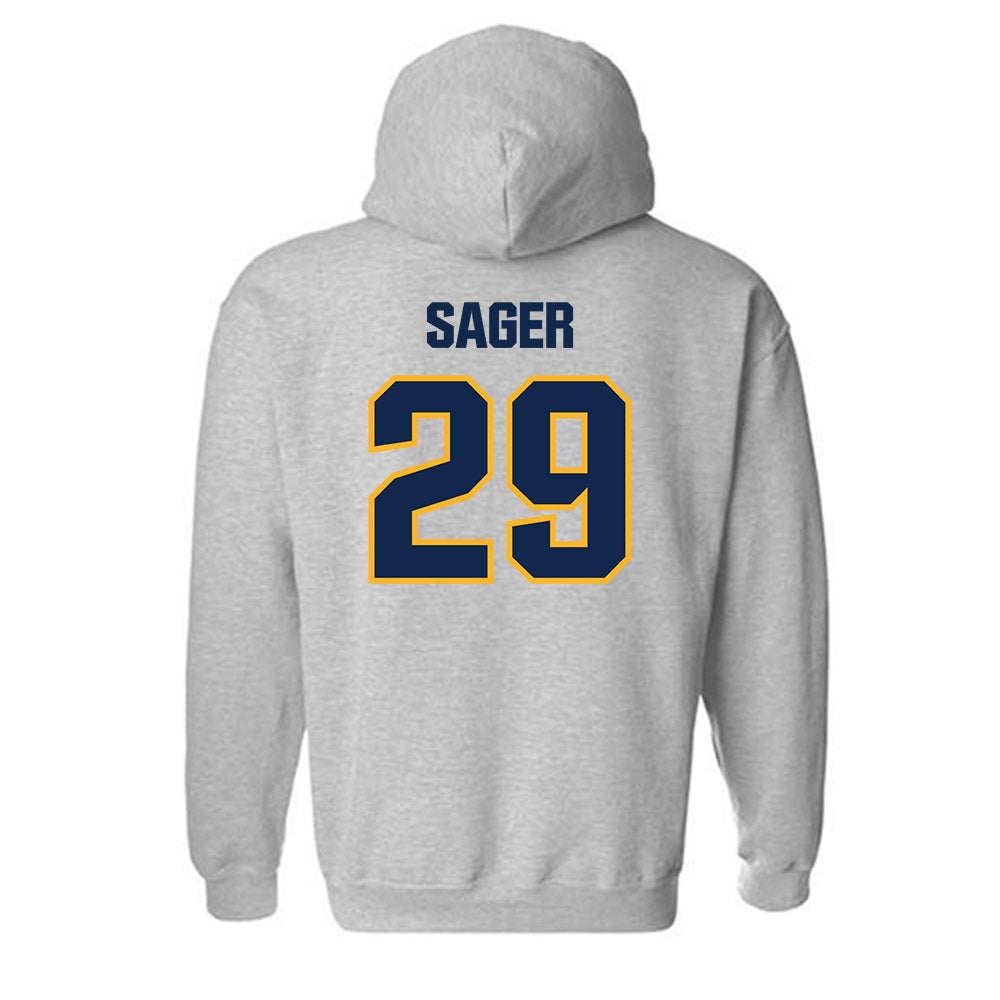 UW Eau Claire - NCAA Football : DeShaun Sager - Classic Shersey Hooded Sweatshirt-1
