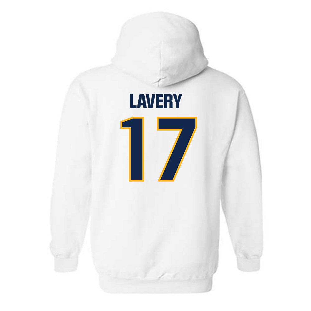 UW Eau Claire - NCAA Men's Ice Hockey : Luke Lavery - Classic Shersey Hooded Sweatshirt-1