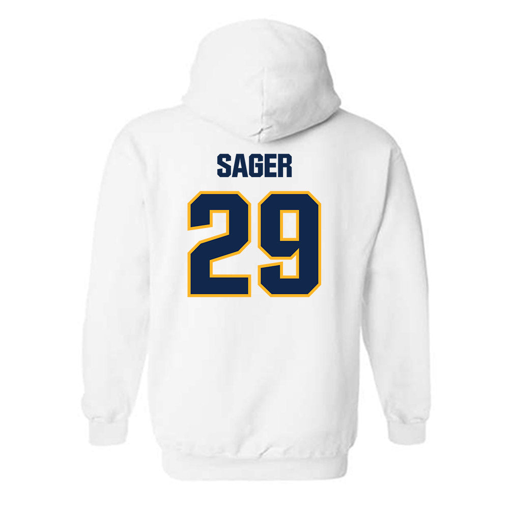 UW Eau Claire - NCAA Football : DeShaun Sager - Classic Shersey Hooded Sweatshirt-1