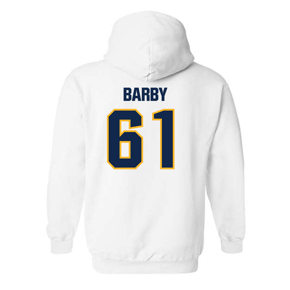UW Eau Claire - NCAA Football : Lucas Barby - Classic Shersey Hooded Sweatshirt-1