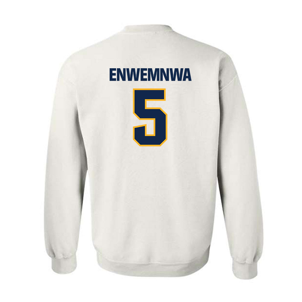 UW Eau Claire - NCAA Men's Soccer : Oge Enwemnwa - Classic Shersey Crewneck Sweatshirt-1