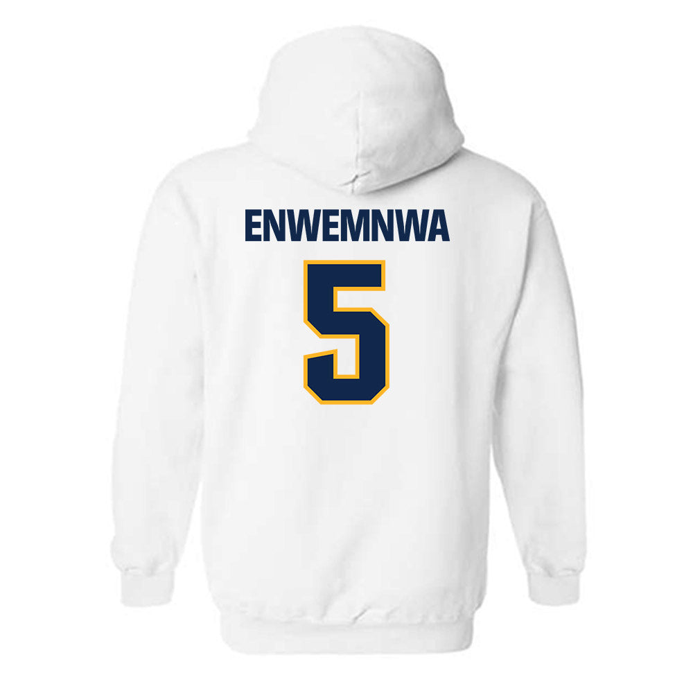 UW Eau Claire - NCAA Men's Soccer : Oge Enwemnwa - Classic Shersey Hooded Sweatshirt-1