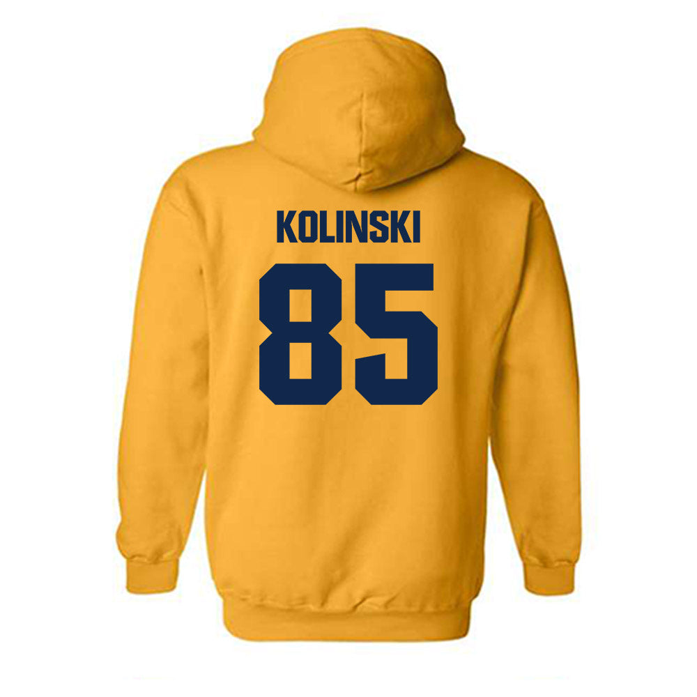 UW Eau Claire - NCAA Football : Jayce Kolinski - Classic Shersey Hooded Sweatshirt-1