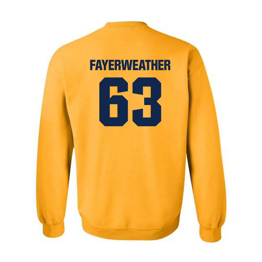 UW Eau Claire - NCAA Football : Blake Fayerweather - Classic Shersey Crewneck Sweatshirt-1