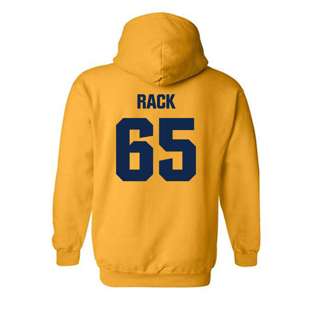 UW Eau Claire - NCAA Football : Alex Rack - Classic Shersey Hooded Sweatshirt-1