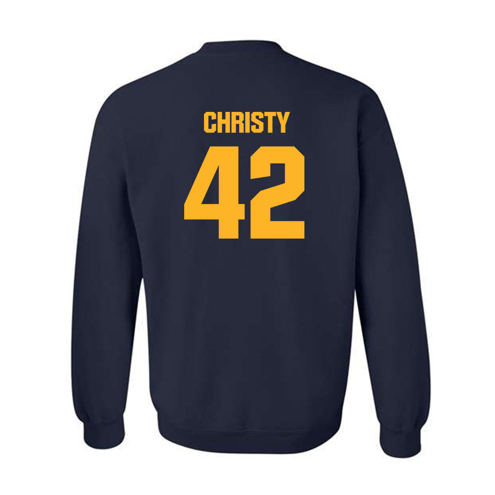 UW Eau Claire - NCAA Football : Carter Christy - Classic Shersey Crewneck Sweatshirt-1