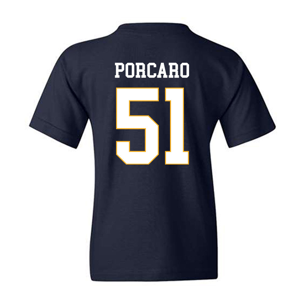 UW Eau Claire - NCAA Football : Frank Porcaro - Classic Fashion Shersey Youth T-Shirt-1
