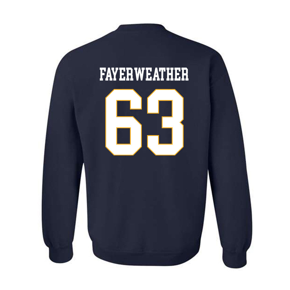 UW Eau Claire - NCAA Football : Blake Fayerweather - Classic Fashion Shersey Crewneck Sweatshirt-1