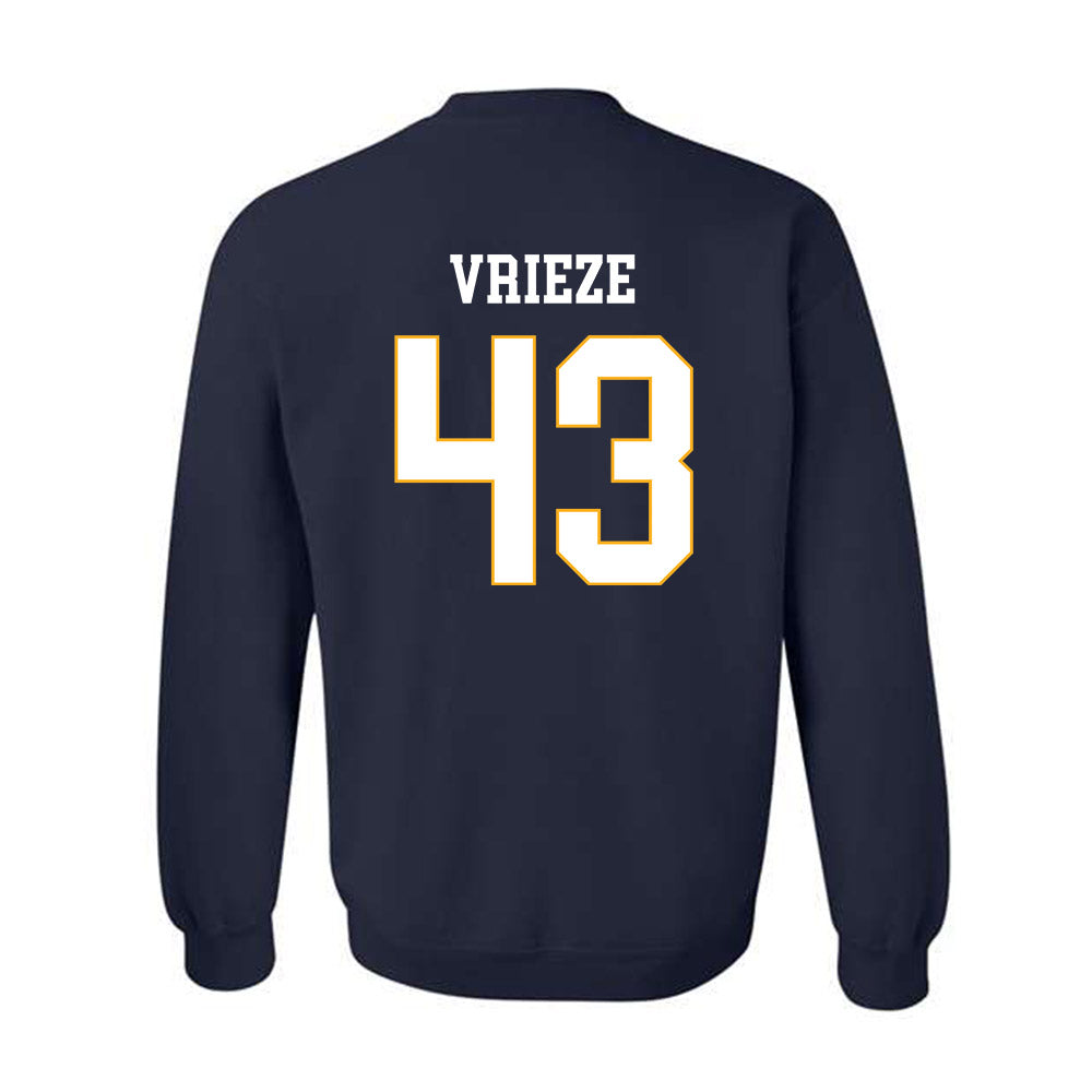 UW Eau Claire - NCAA Football : Logan Vrieze - Classic Fashion Shersey Crewneck Sweatshirt-1