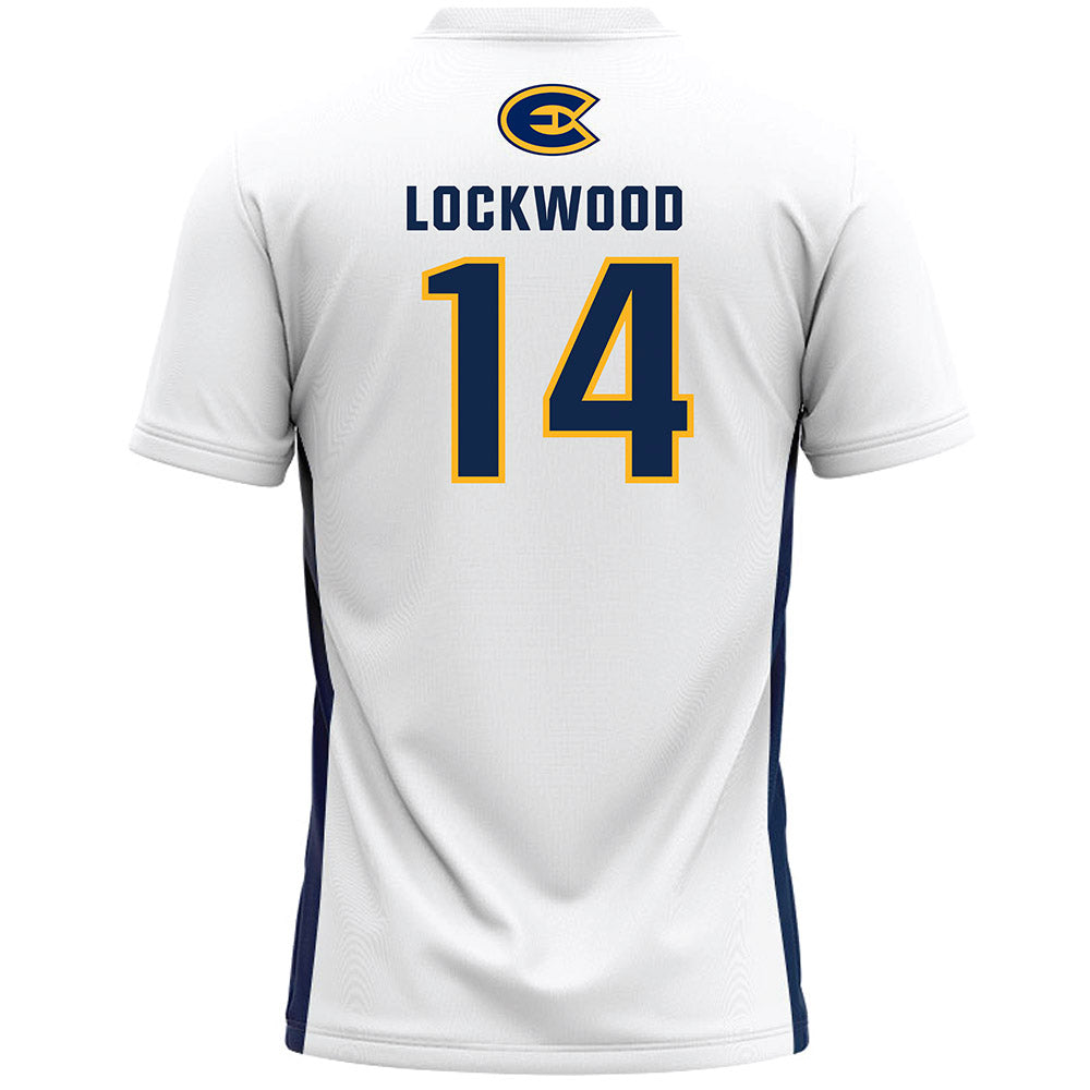 - NCAA Women's Lacrosse : Olivia Lockwood - White Lacrosse Jersey -1