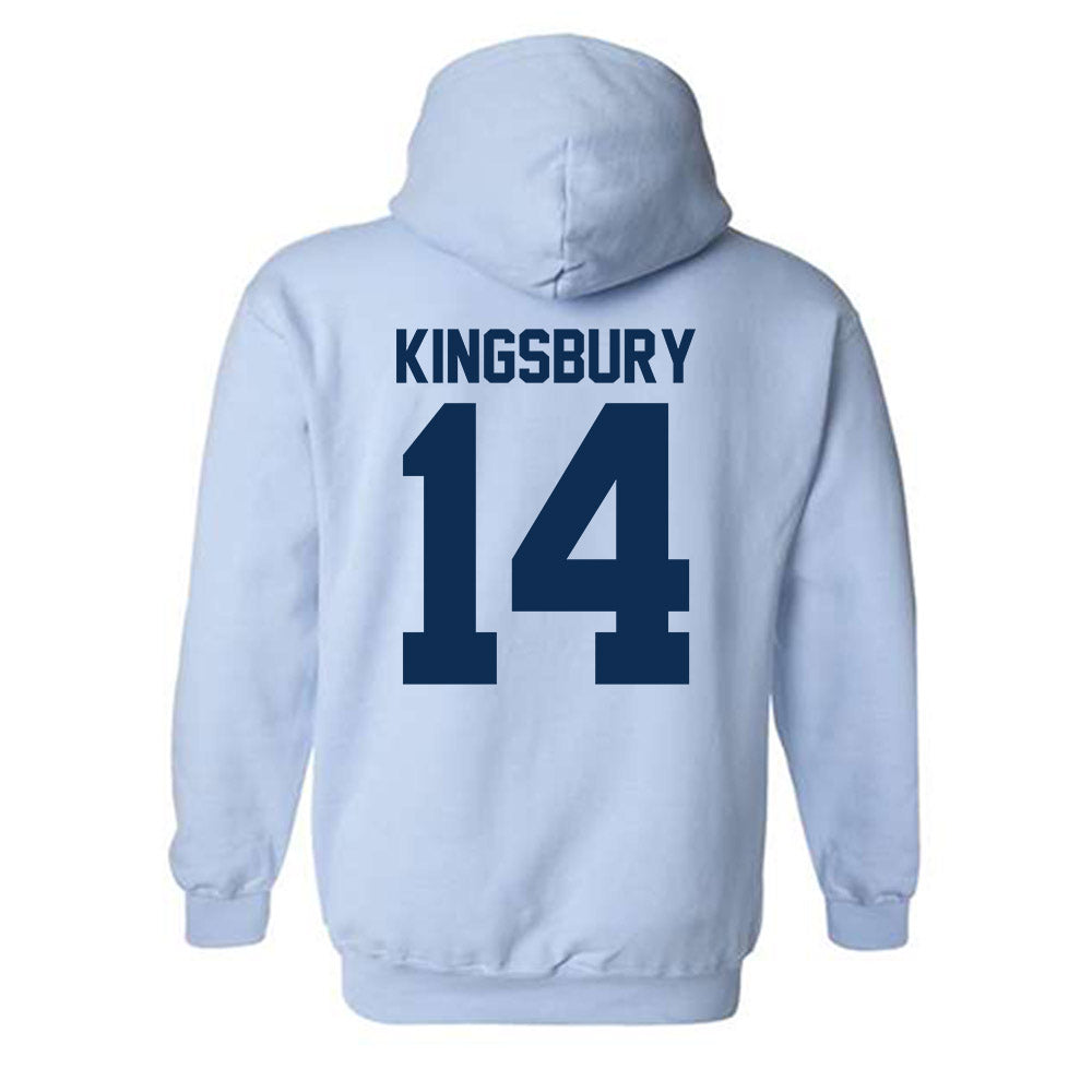 The Citadel - NCAA Men's Basketball : Carter Kingsbury - Classic Shersey Hooded Sweatshirt-1