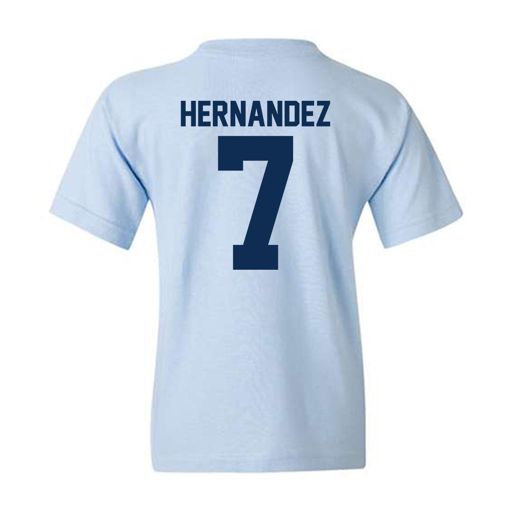 The Citadel - NCAA Men's Basketball : Gabriel Hernandez - Classic Shersey Youth T-Shirt-1