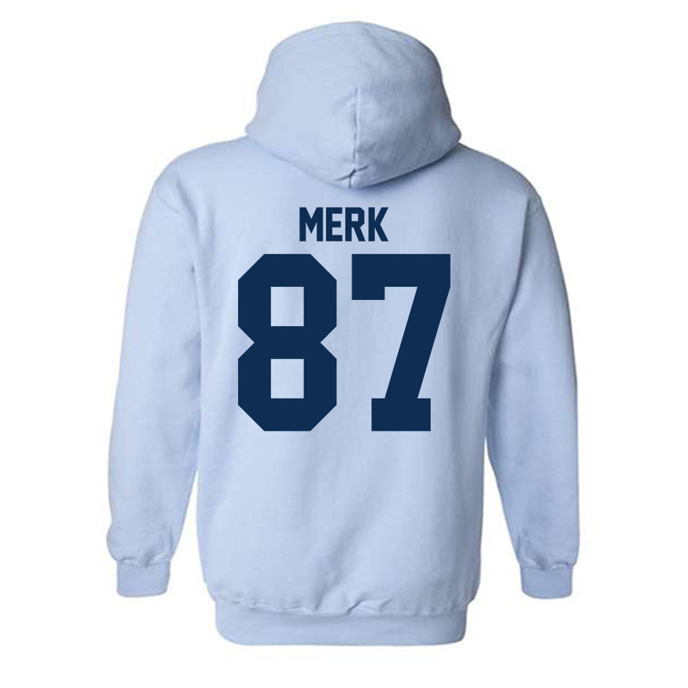 The Citadel - NCAA Football : Jared Merk - Classic Shersey Hooded Sweatshirt-1