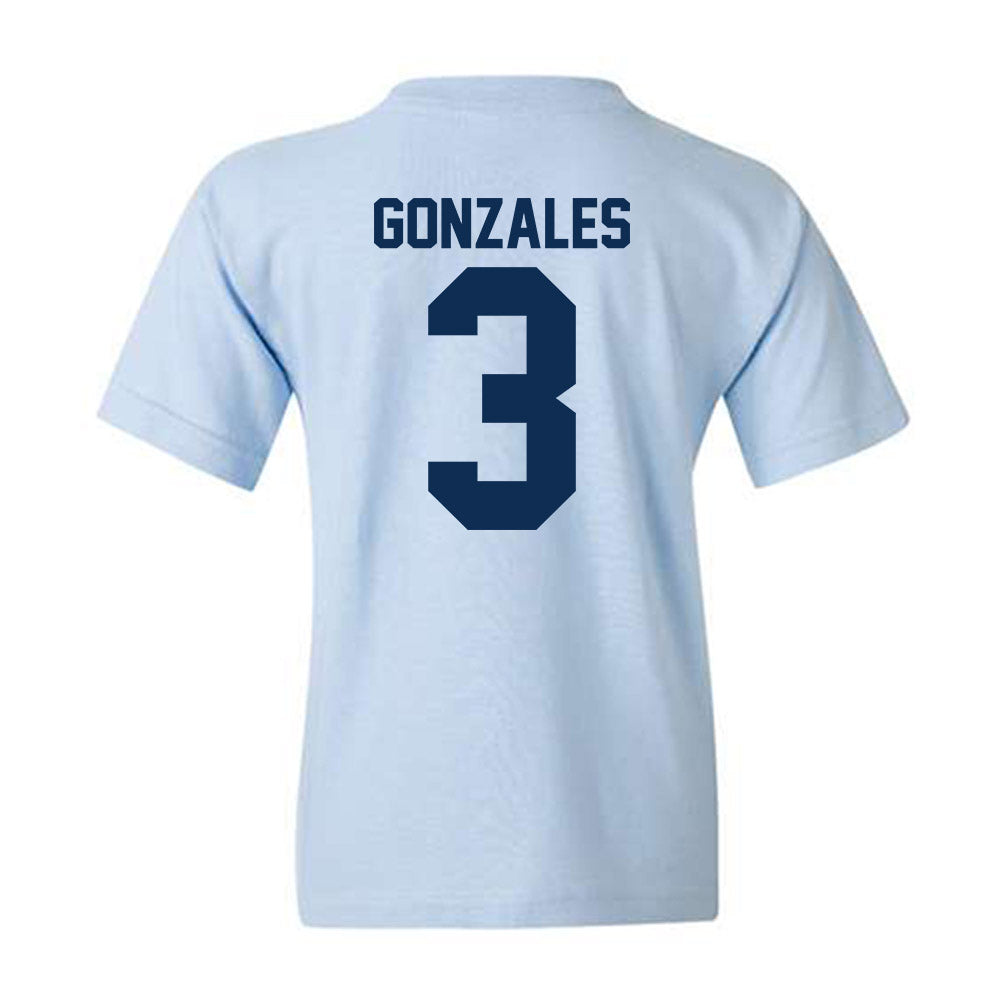 The Citadel - NCAA Men's Basketball : Marcos Gonzales - Classic Shersey Youth T-Shirt-1
