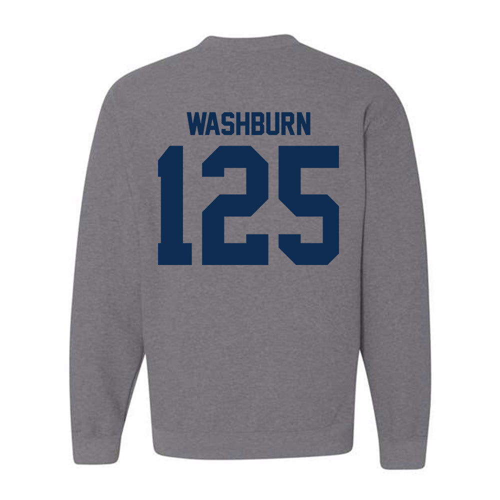 The Citadel - NCAA Wrestling : Tyler Washburn - Classic Shersey Crewneck Sweatshirt-1