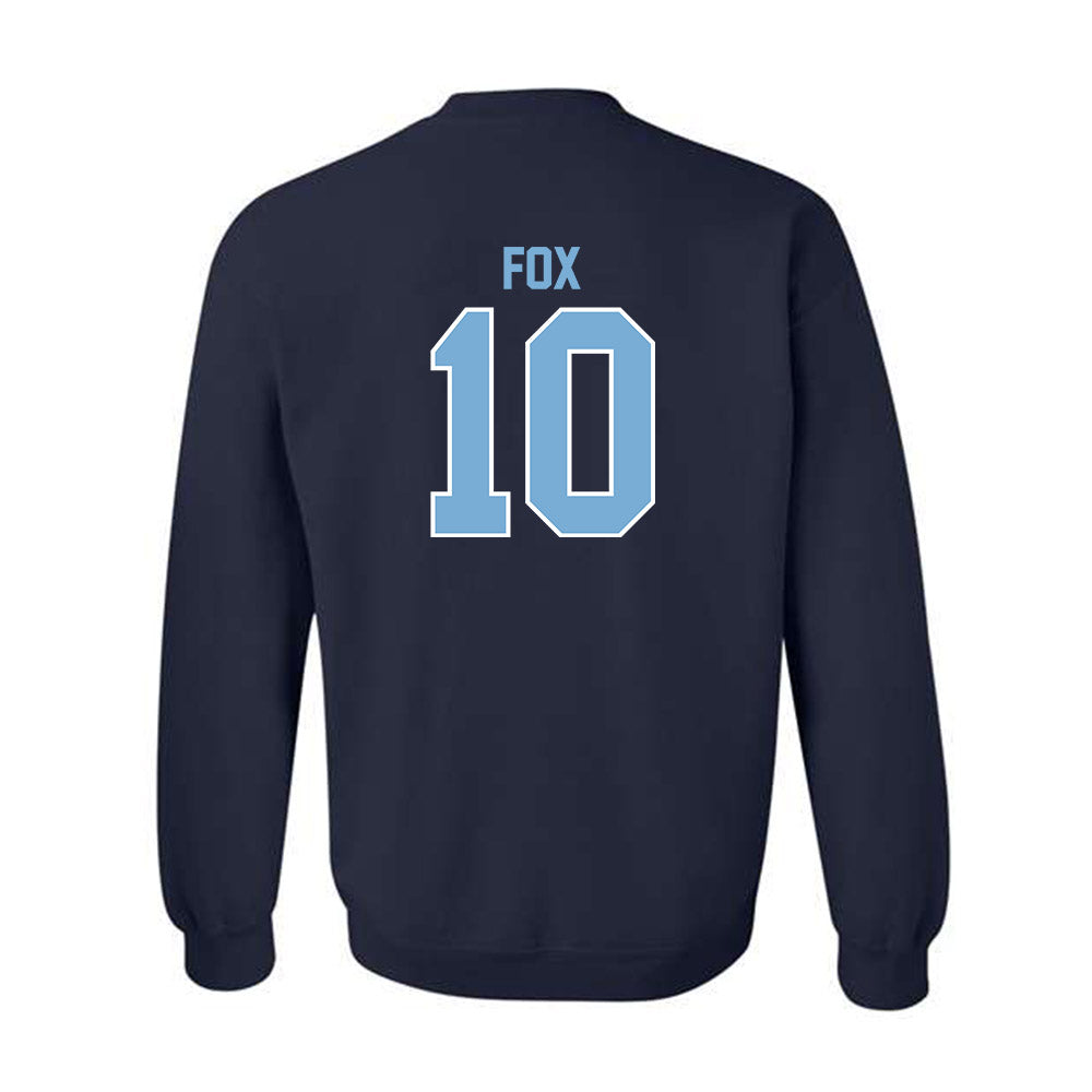 The Citadel - NCAA Men's Basketball : Brody Fox - Classic Fashion Shersey Crewneck Sweatshirt-1