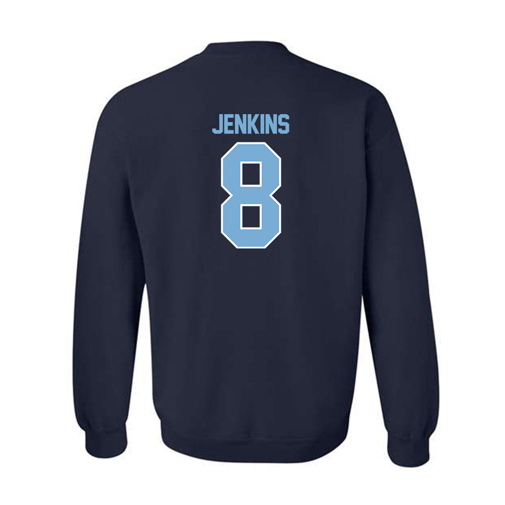 The Citadel - NCAA Football : Jordan Jenkins - Classic Fashion Shersey Crewneck Sweatshirt-1