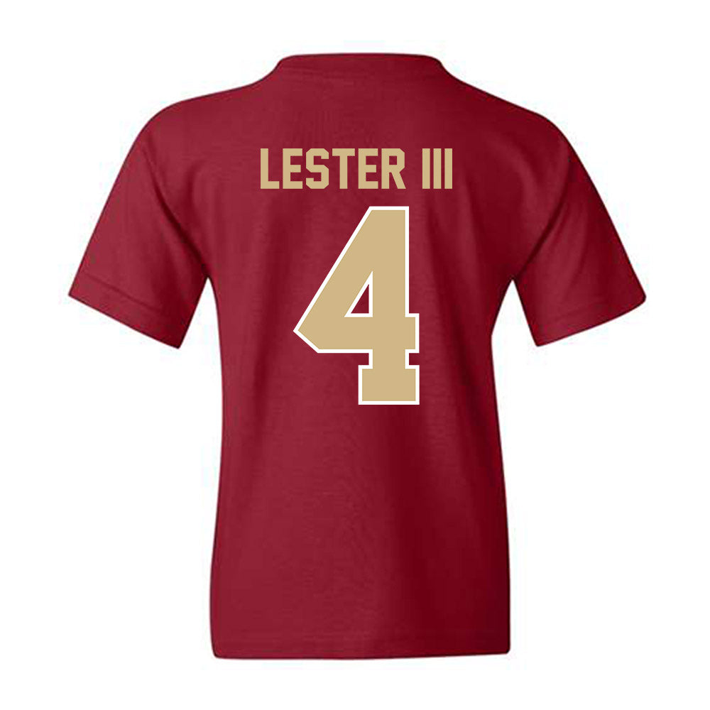 FSU - NCAA Football : Charles Lester III - Classic Shersey Youth T-Shirt-1