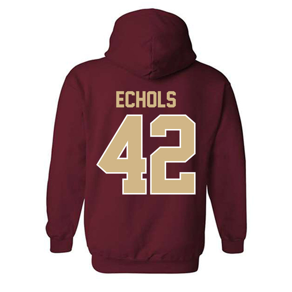 FSU - NCAA Baseball : Jake Echols - Classic Shersey Hooded Sweatshirt-1