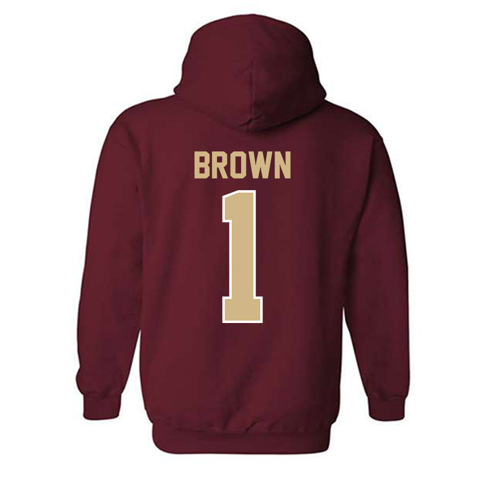 FSU - NCAA Football : Shyheim Brown - Classic Shersey Hooded Sweatshirt-1