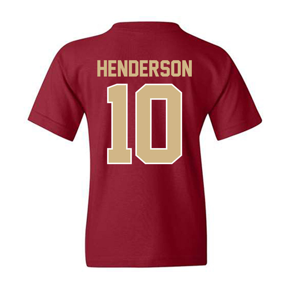 FSU - NCAA Women's Soccer : Ashley Henderson - Classic Shersey Youth T-Shirt-1
