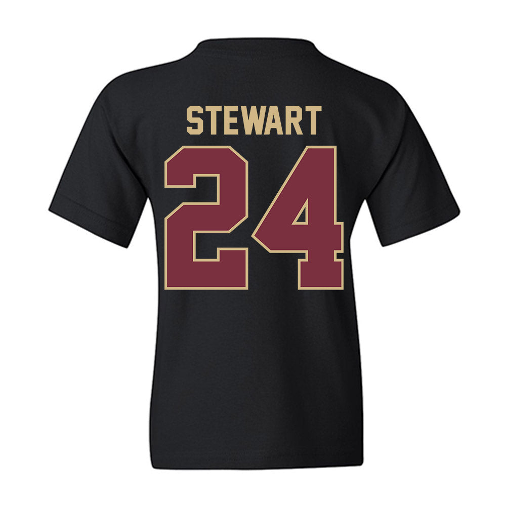 FSU - NCAA Women's Basketball : Morgan Stewart - Classic Shersey Youth T-Shirt-1