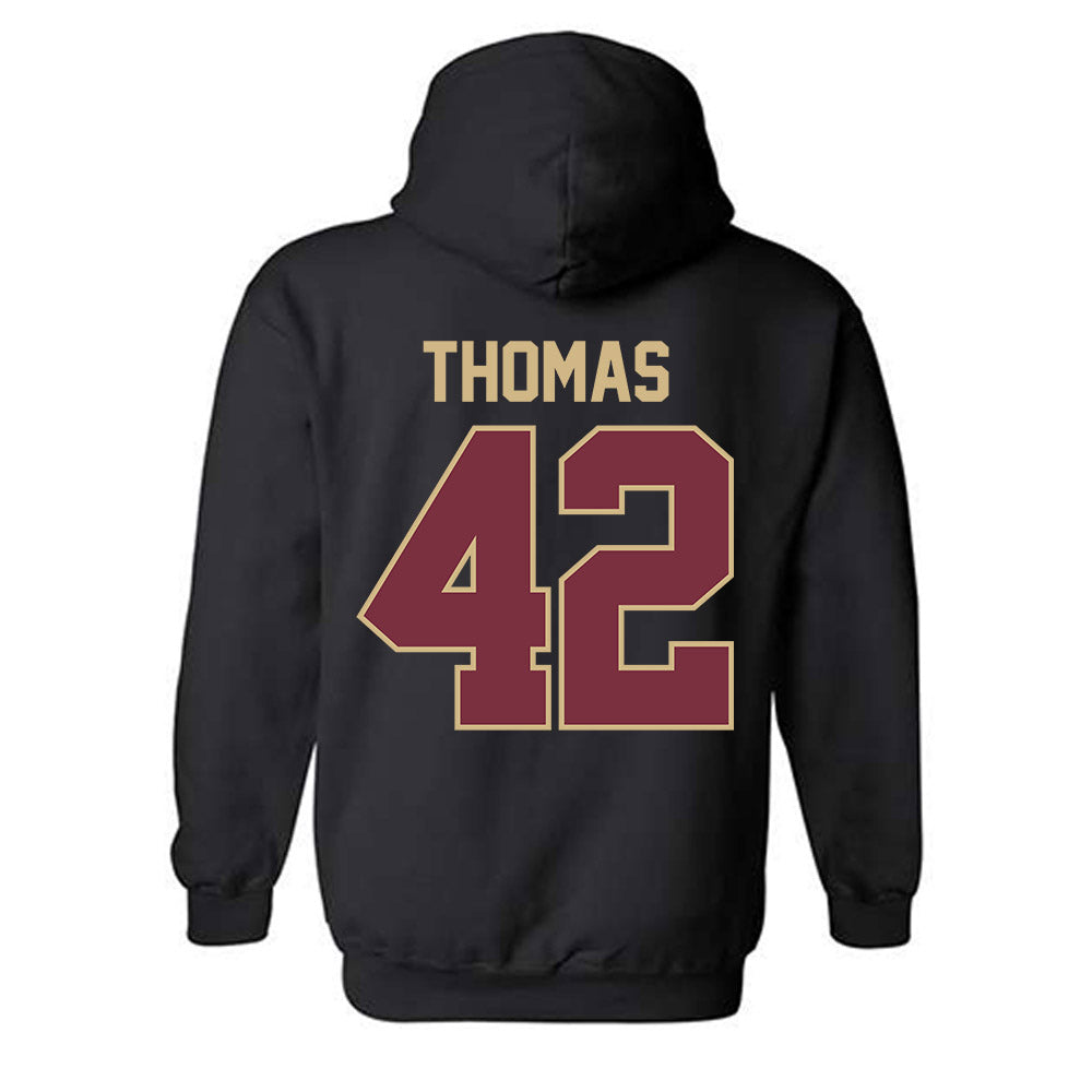 FSU - NCAA Football : Chris Thomas - Classic Shersey Hooded Sweatshirt-1