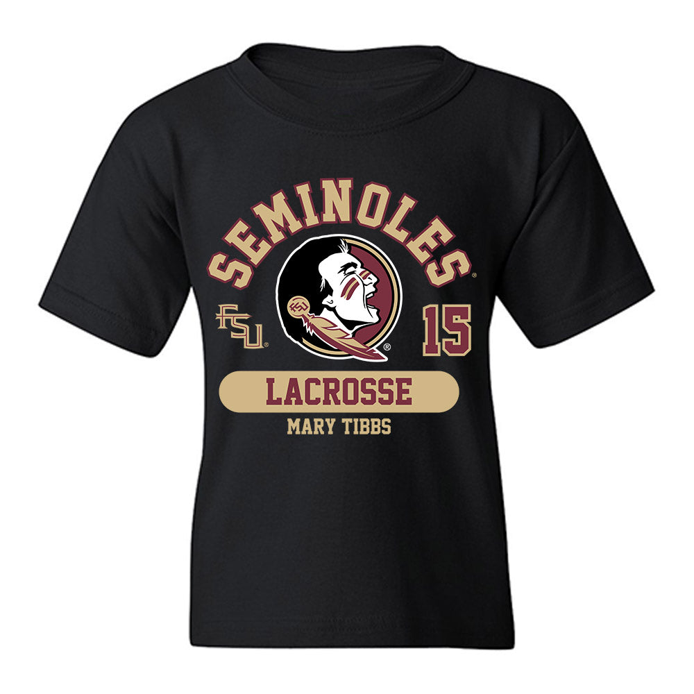 FSU - NCAA Women's Lacrosse : Mary Tibbs - Classic Fashion Shersey Youth T-Shirt-0