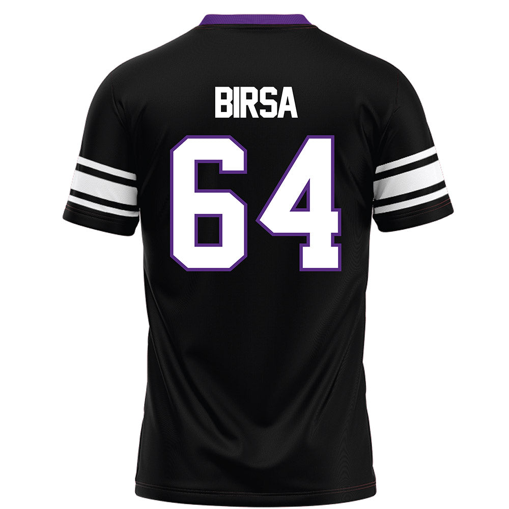 Northwestern - NCAA Football : Anthony Birsa - Black Football Jersey-1